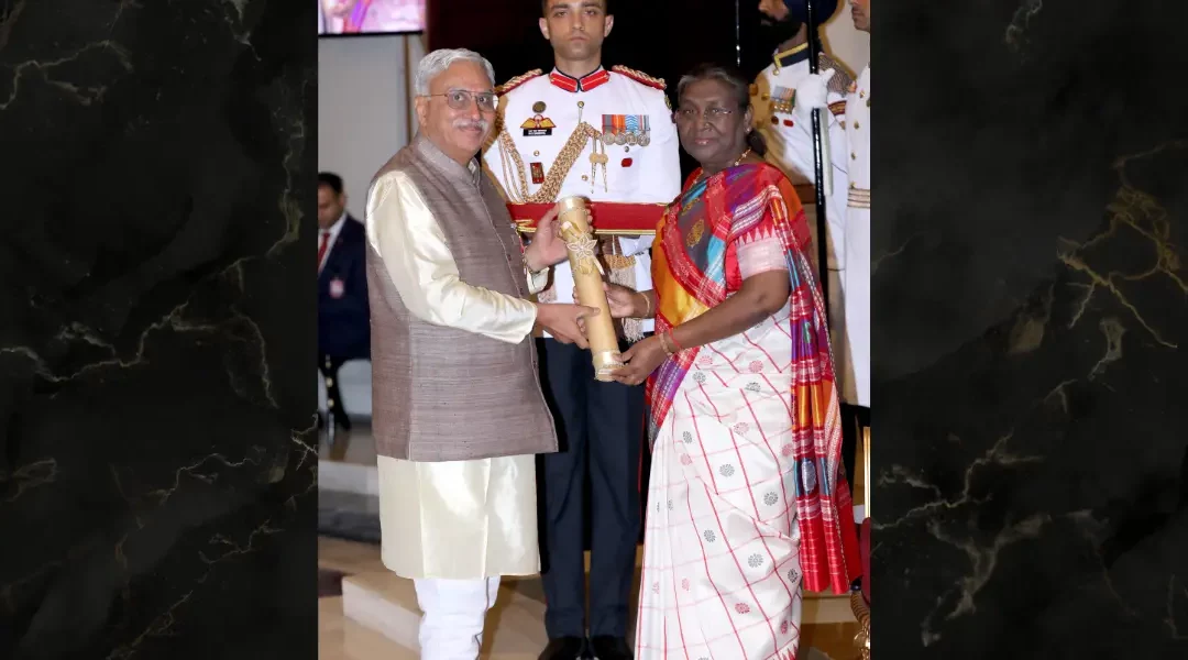 Dr. Shailesh Nayak, TPSF member receives  Padma Shri